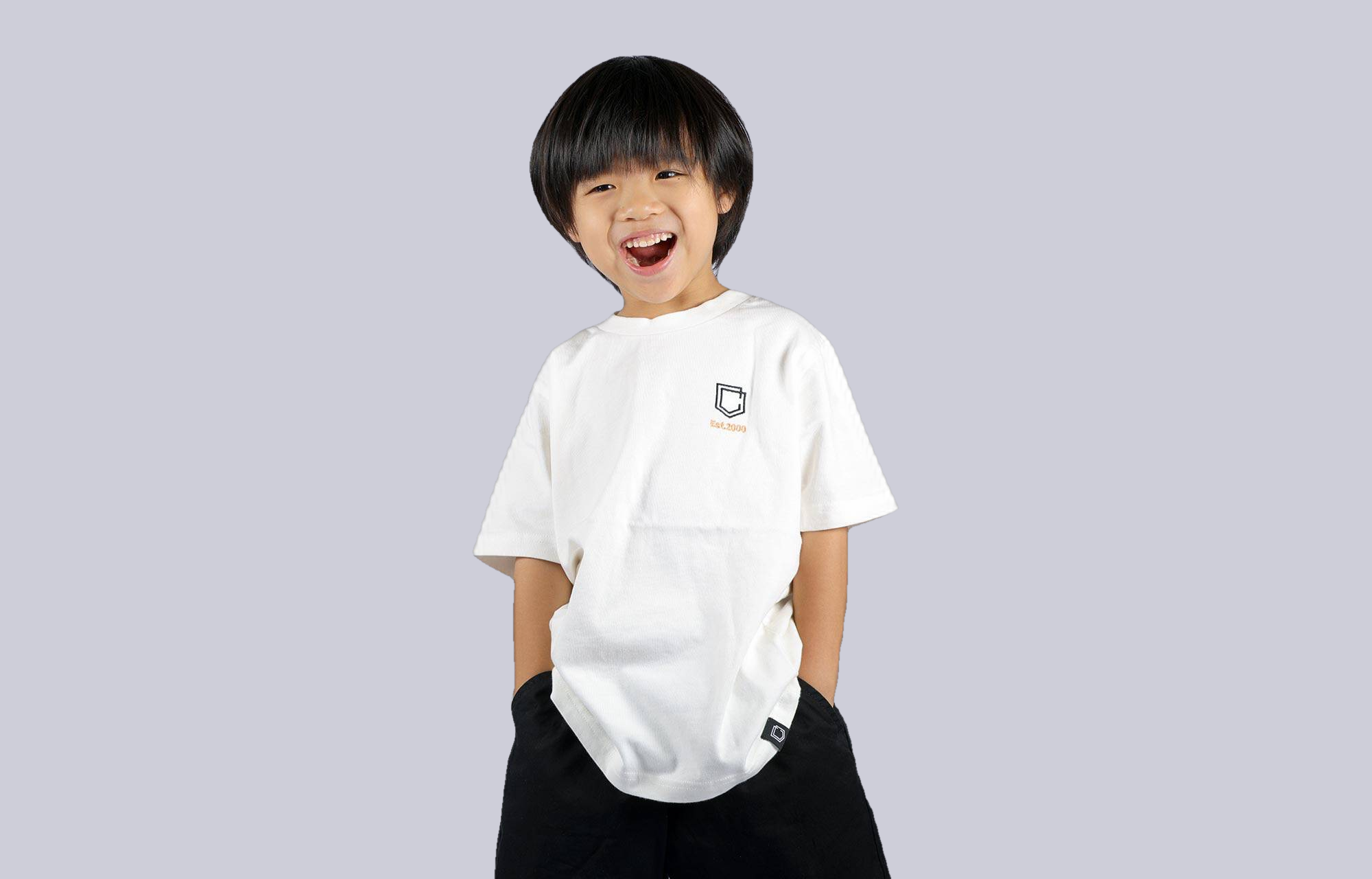 COMMENCAL KIDS T-SHIRT ECRUE image large number 0