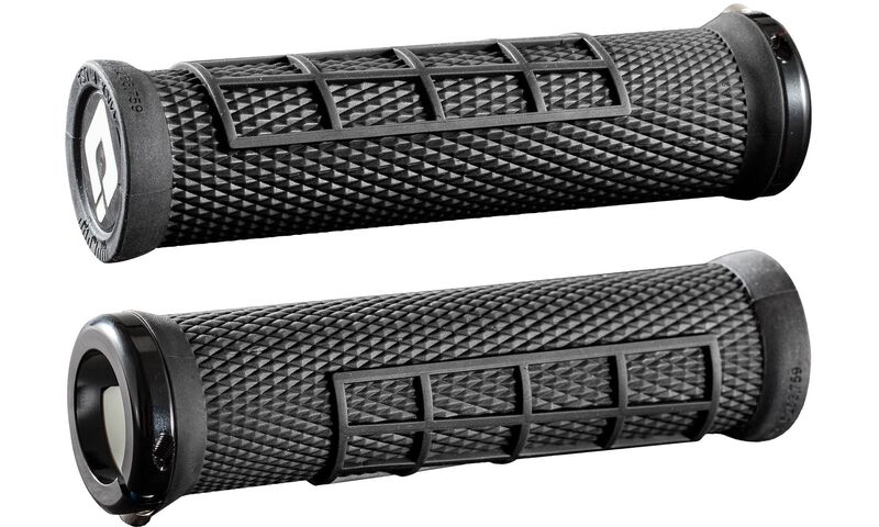 GRIPS ODI ELITE FLOW LOCK ON BLACK