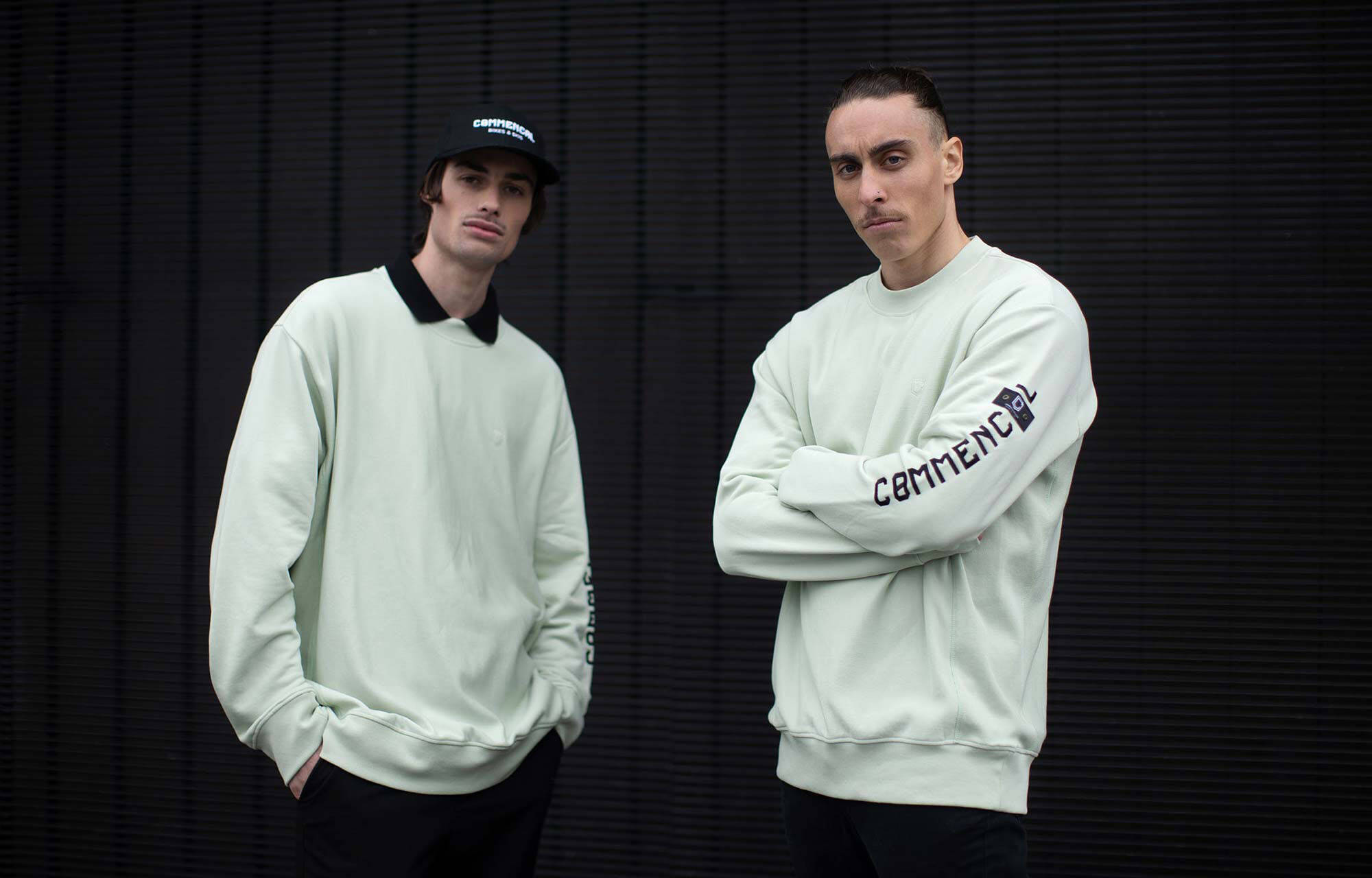 CREWNECK COMMENCAL LOOSE FIT VERDIGRIS image large number 4