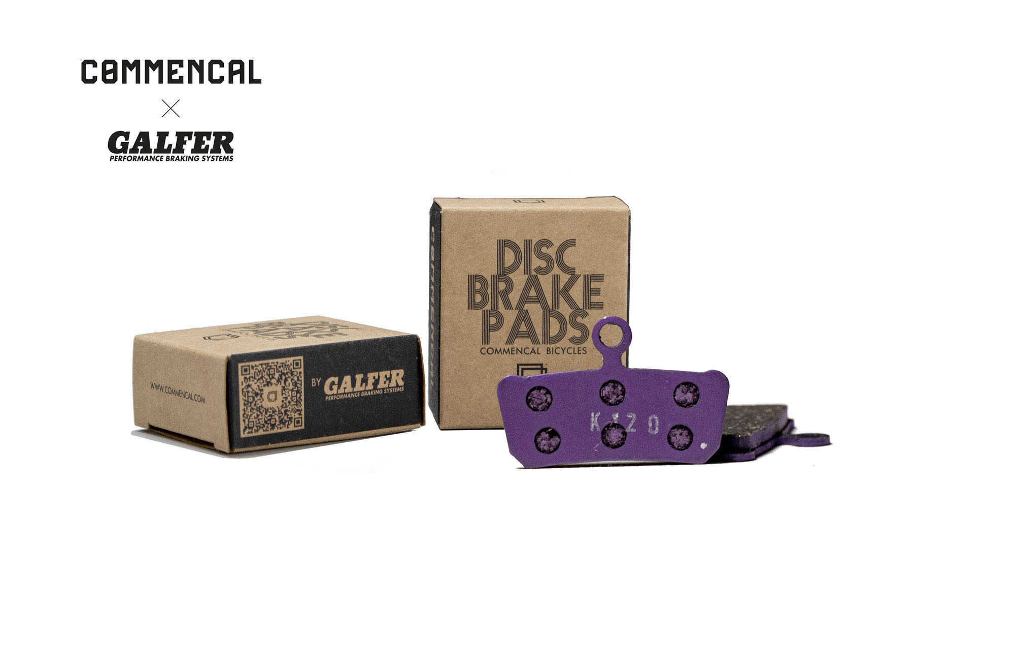 PASTILLAS DE FRENO GALFER X COMMENCAL RACE - SRAM GUIDE / G2 image cover number 0