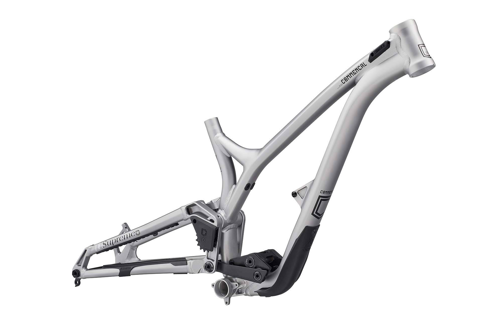 FRAME COMMENCAL SUPREME DH V4 XS SILVER image large number 0