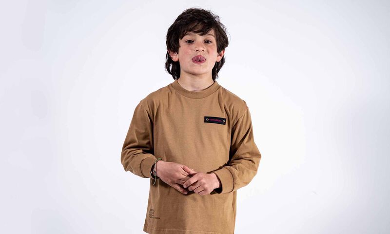 COMMENCAL KIDS LONG SLEEVE T-SHIRT DUST