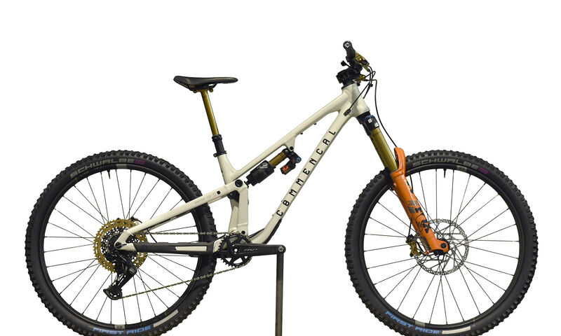 COMMENCAL META V5 CLEAR SILVER [COMMENCAL TEAM] ALC - S (24100009)