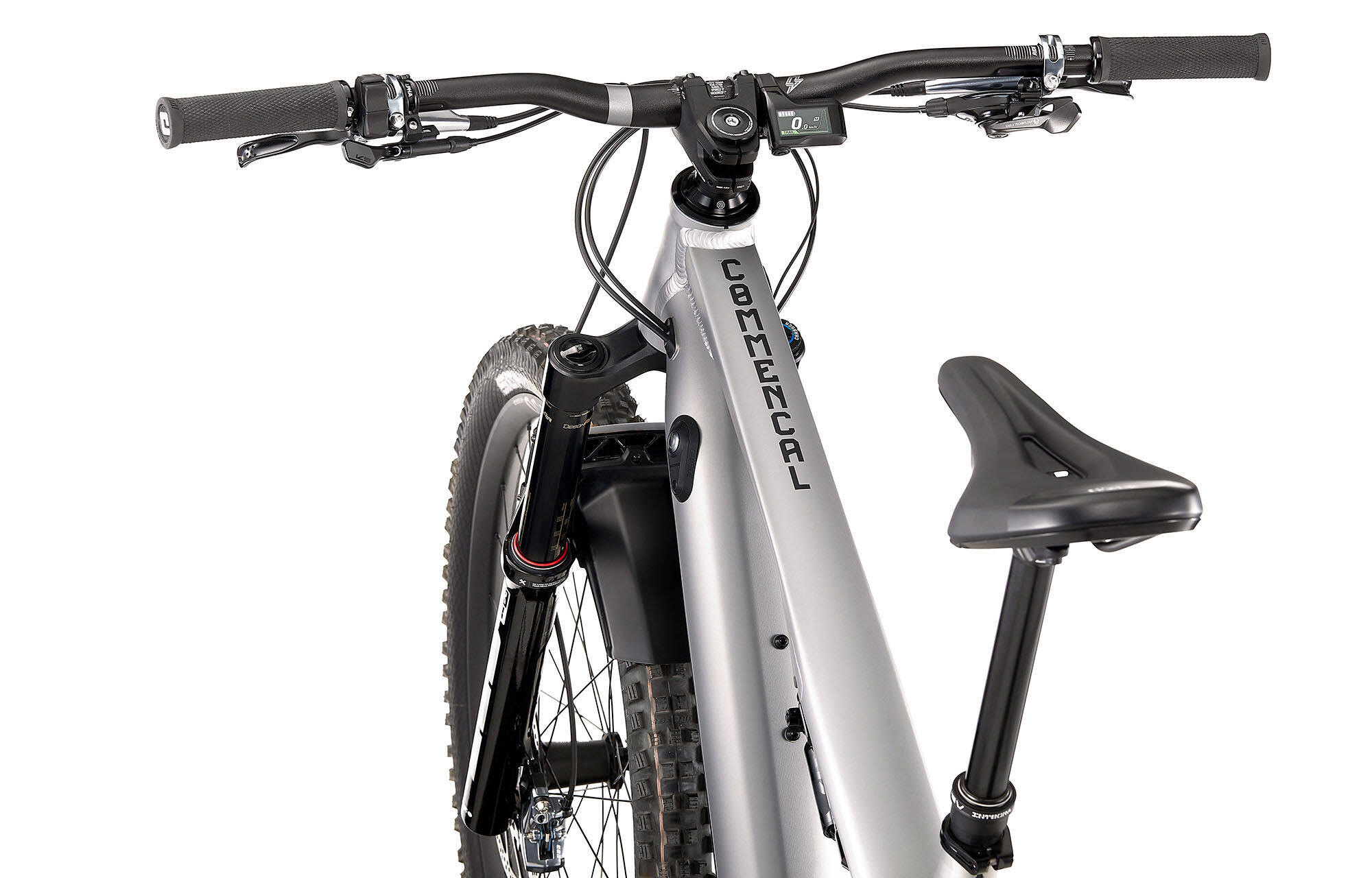 COMMENCAL META POWER SX SHIMANO RACE SILVER image large number 2