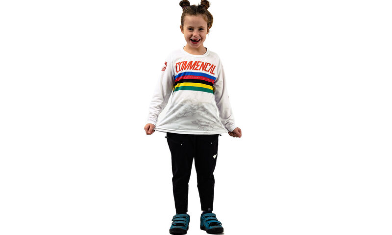 KIDS LONG SLEEVE POMPON WORLD CHAMPION REPLICA JERSEY