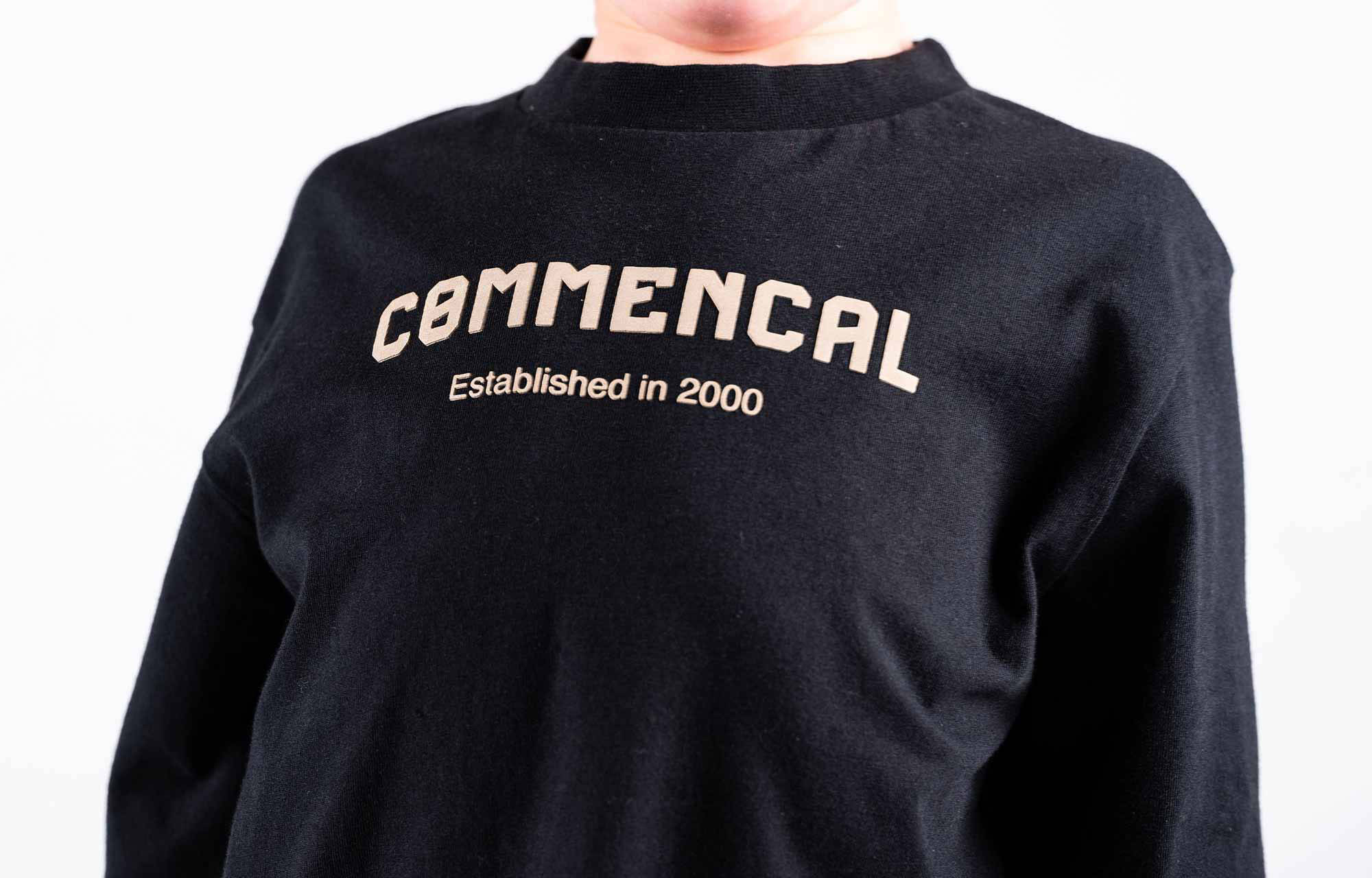 CAMISETA MANGA LARGA COMMENCAL KIDS CORN & BLACK image large number 2