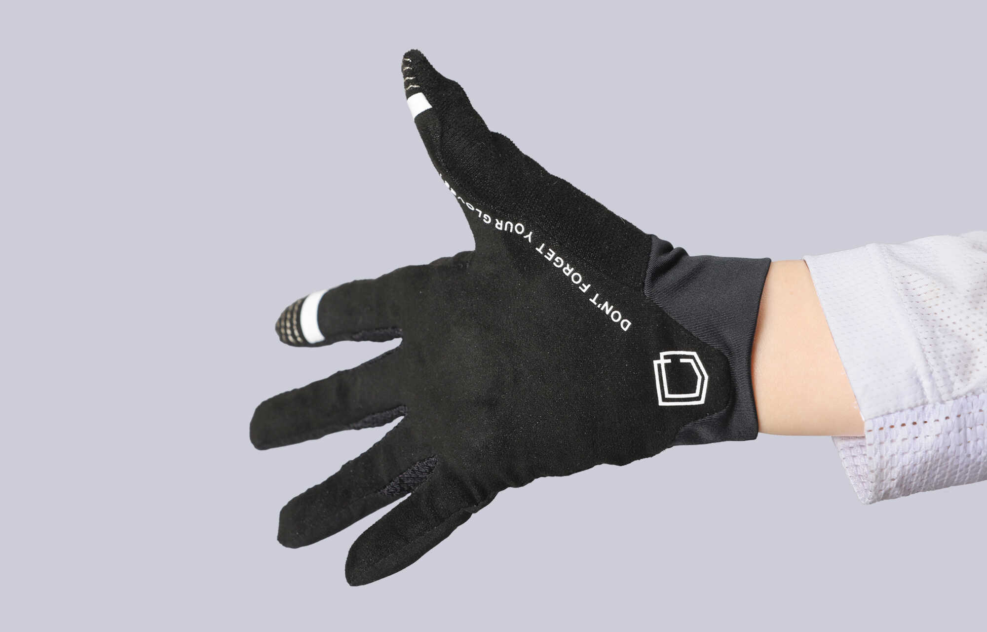 COMMENCAL KIDS LIGHTECH GLOVES CORPORATE BLACK image large number 2
