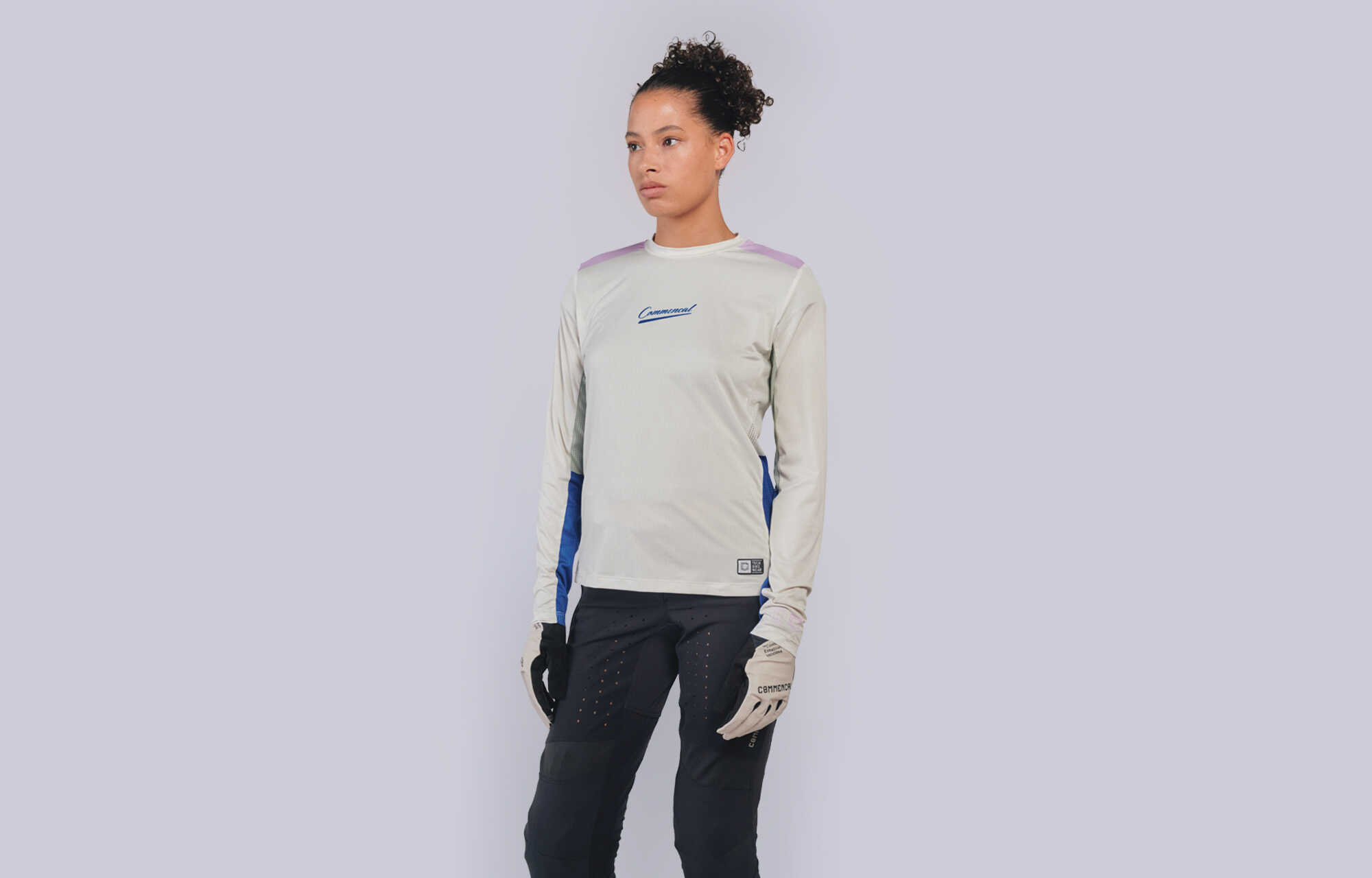 COMMENCAL WOMEN LANGARM TRIKOT LIGHTECH STRONG WHITE image cover number 0