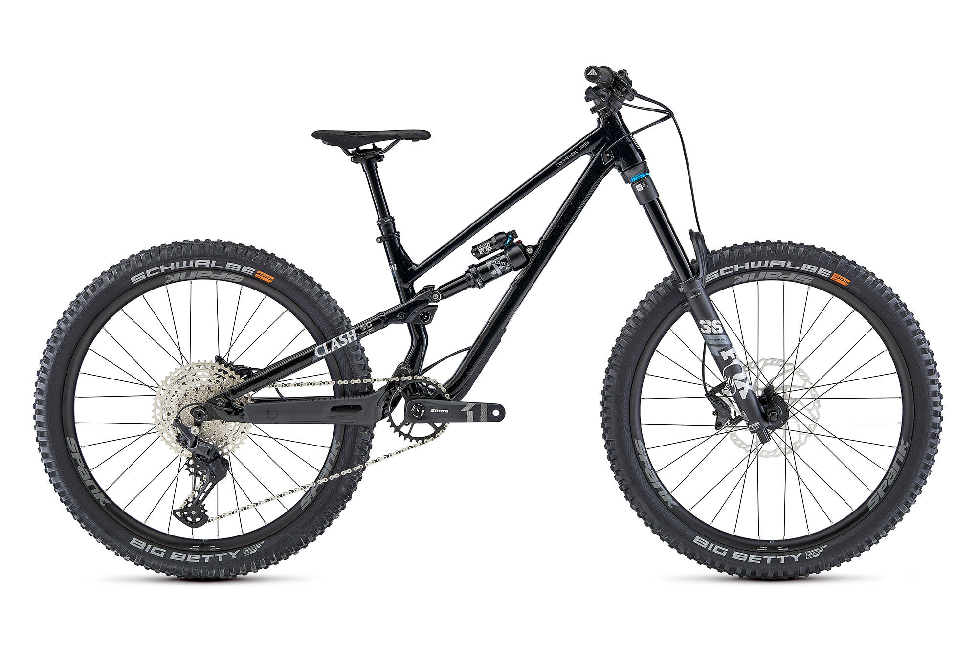 COMMENCAL CLASH JR V2 GLITTERY BLACK image number null