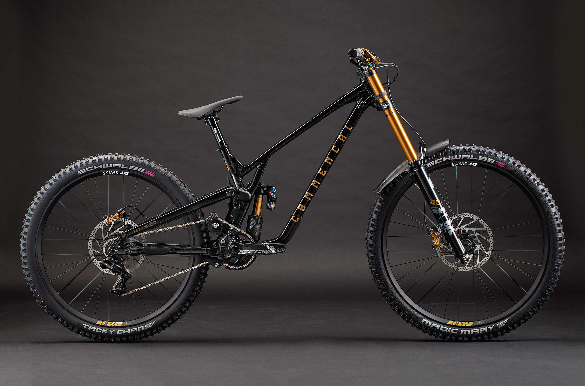 COMMENCAL SUPREME DH V5 SIGNATURE LTD GLITTERY BLACK - Ultimate