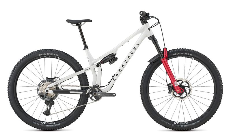 COMMENCAL T.E.M.P.O. V2 ROCKSHOX PURE WHITE 2027