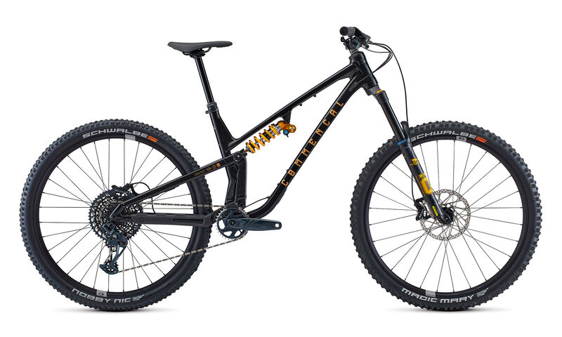 COMMENCAL META V5 OHLINS EDITION GLITTERY BLACK