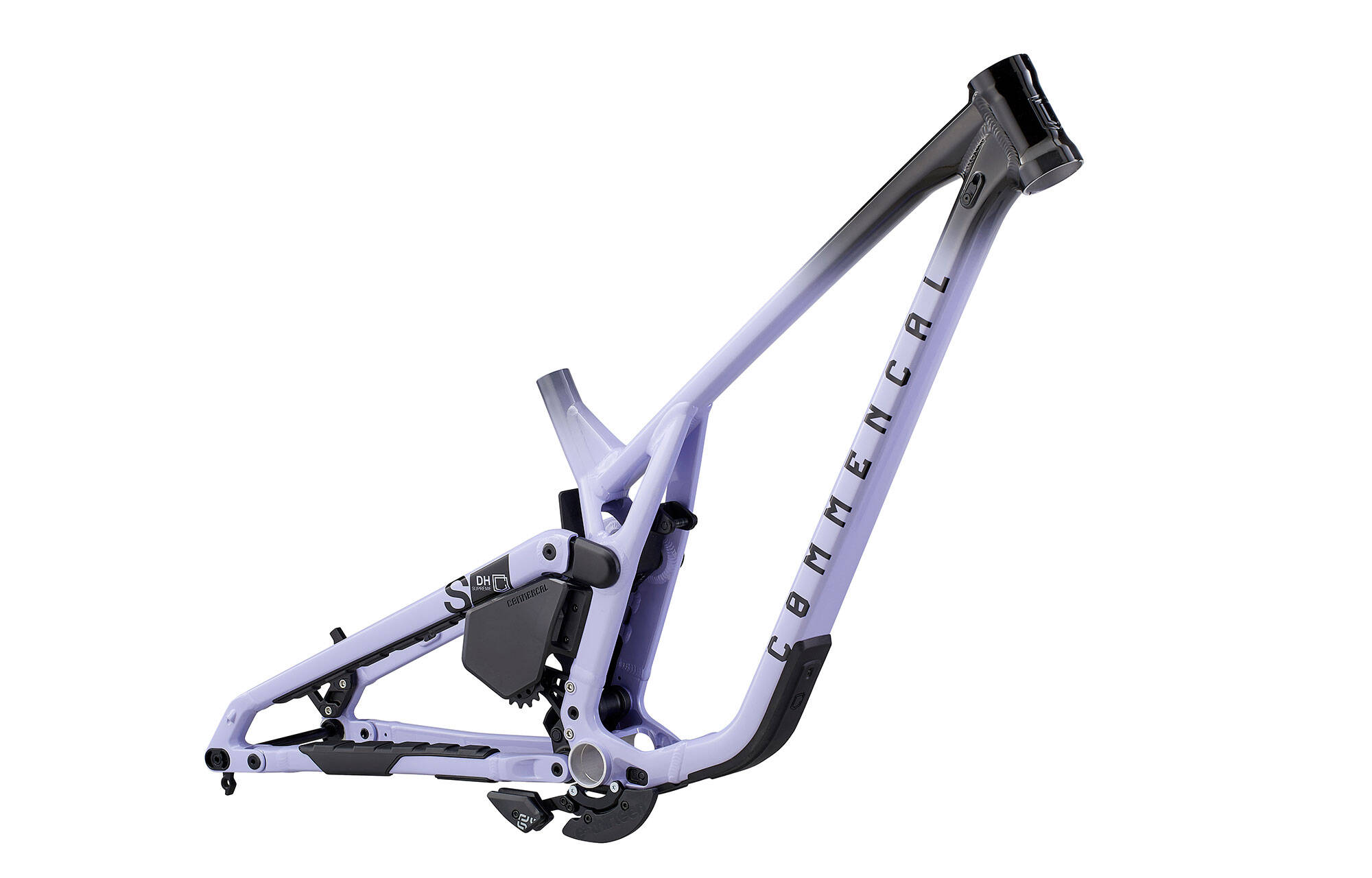 CUADRO COMMENCAL SUPREME DH V5 LIGHT PURPLE / BLACK image large number 0