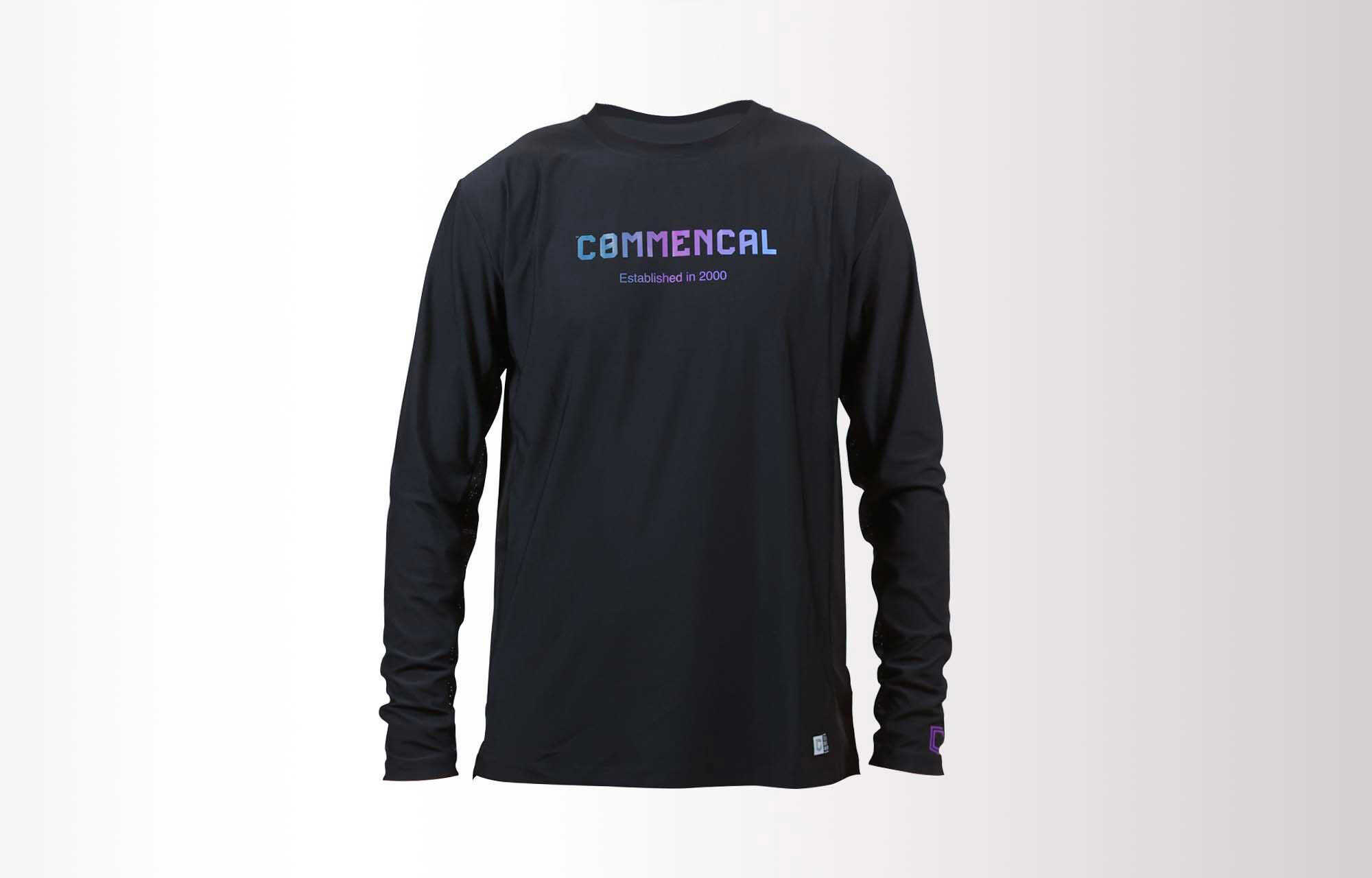 MAILLOT COMMENCAL LIGHTECH MANCHES LONGUES CORPORATE BLACK image cover number 0