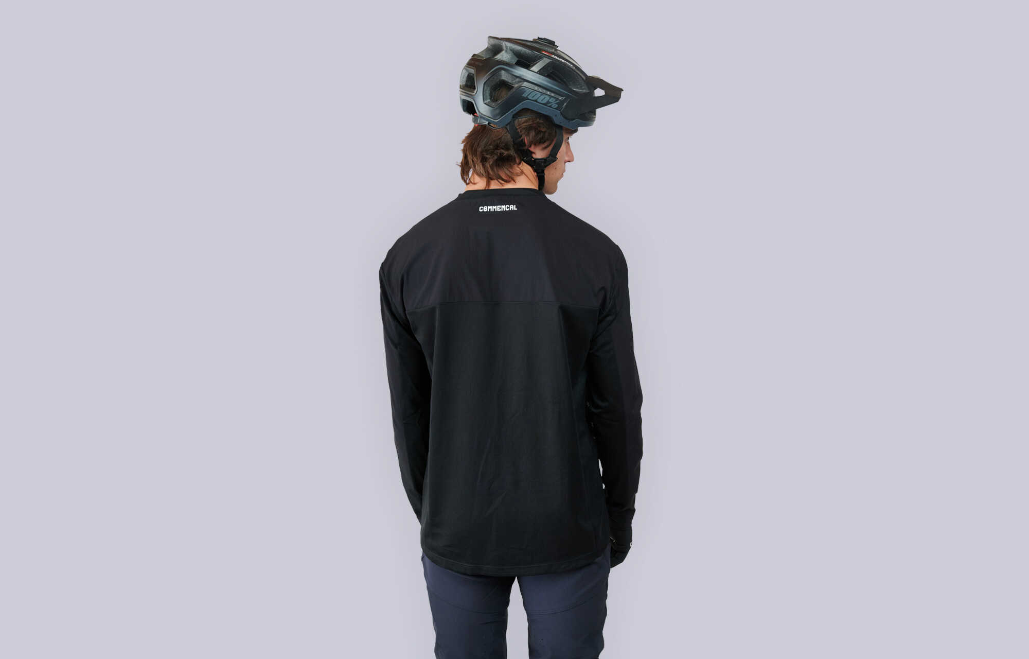 COMMENCAL LANGARM TRIKOT HARDTECH ESSENTIAL BLACK image large number 0