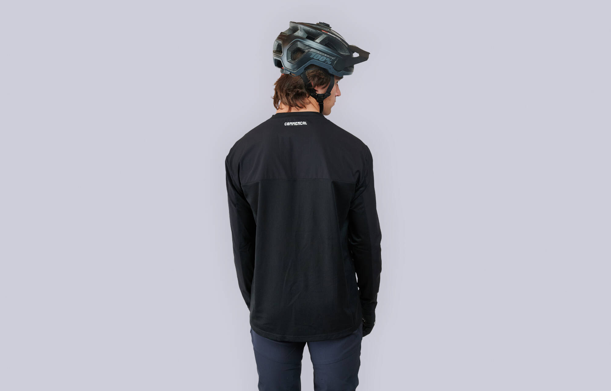 MAILLOT COMMENCAL HARDTECH MANGA LARGA ESSENTIAL BLACK image large number 0