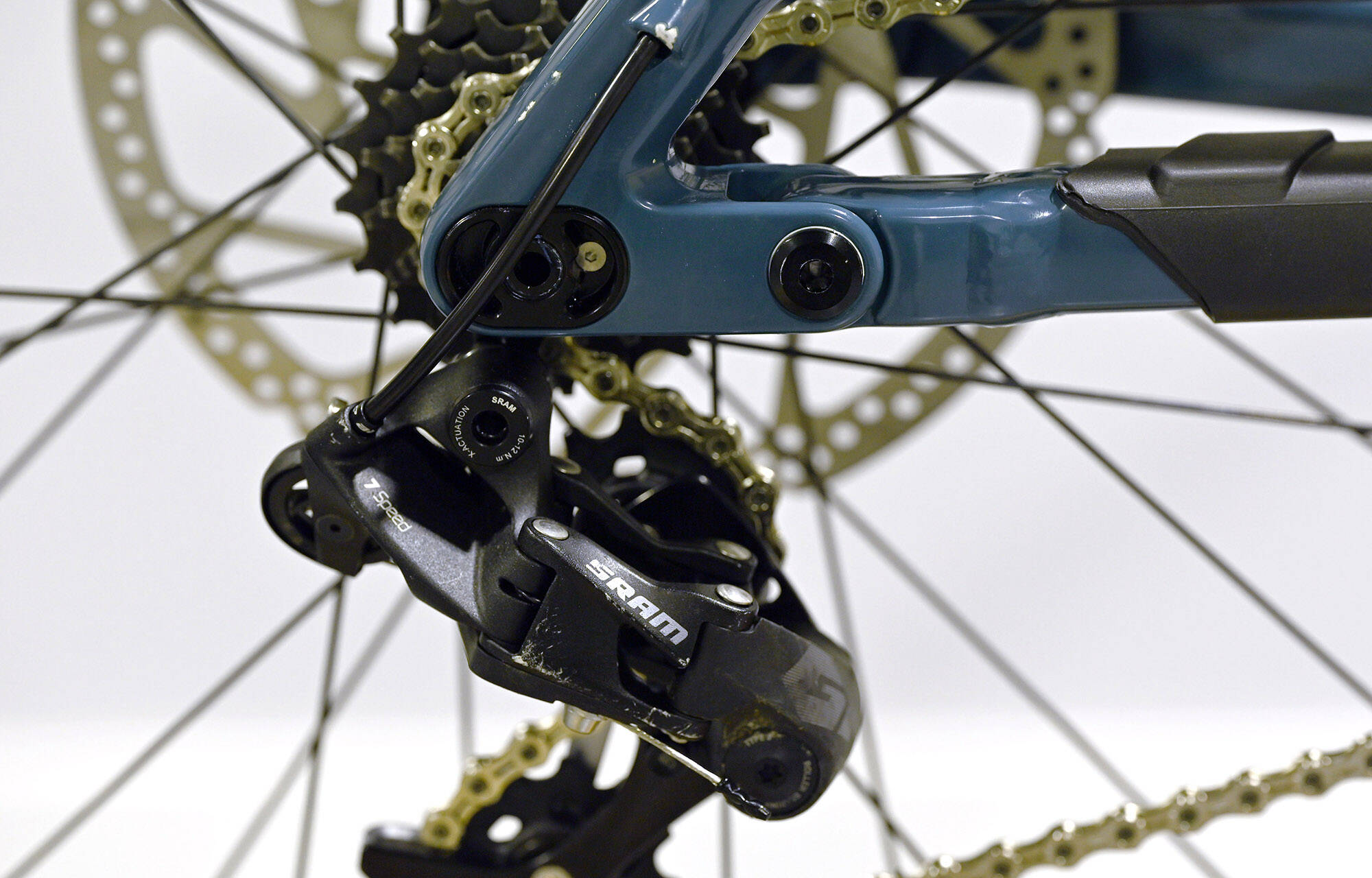 COMMENCAL SUPREME DH V5 ESSENTIAL AQUA BLUE - L (23150103) image large number 9