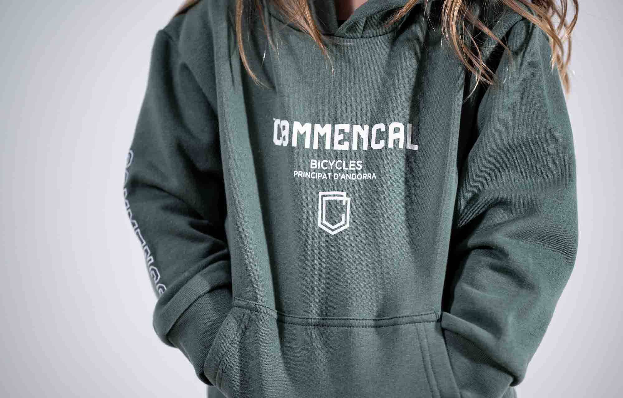 SUDADERA COMMENCAL KIDS CORPORATE SWAMP image large number 3