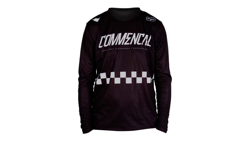 LONG SLEEVE FORBIKE/COMMENCAL JERSEY BLACK