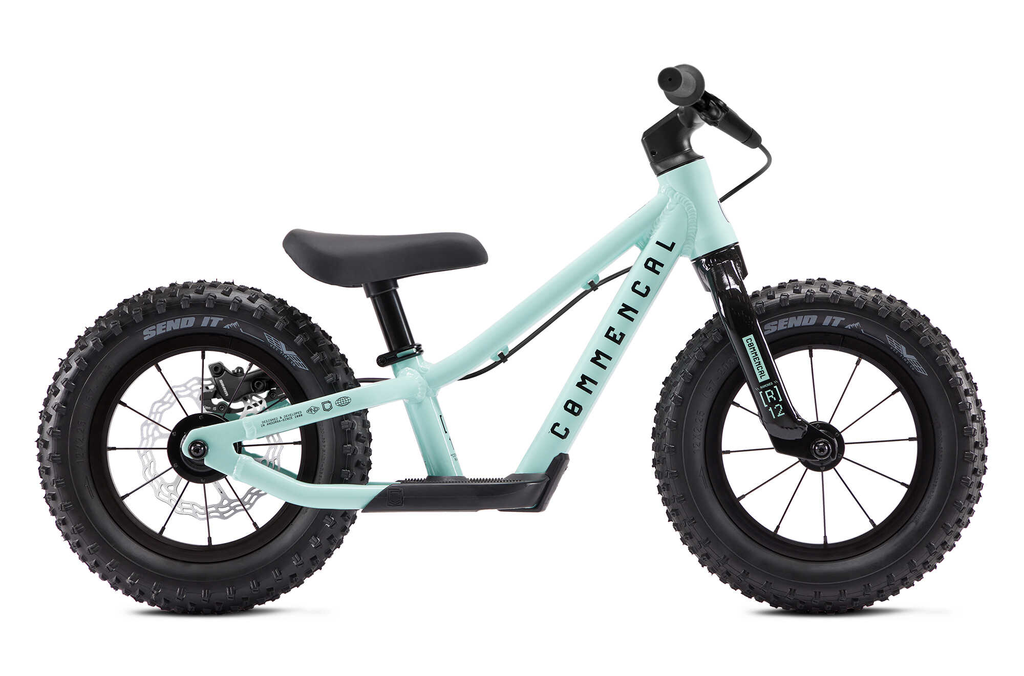 COMMENCAL RAMONES 12 PUSH BIKE GREEN 2026 + KIT DE FRENO TRASERO image number null