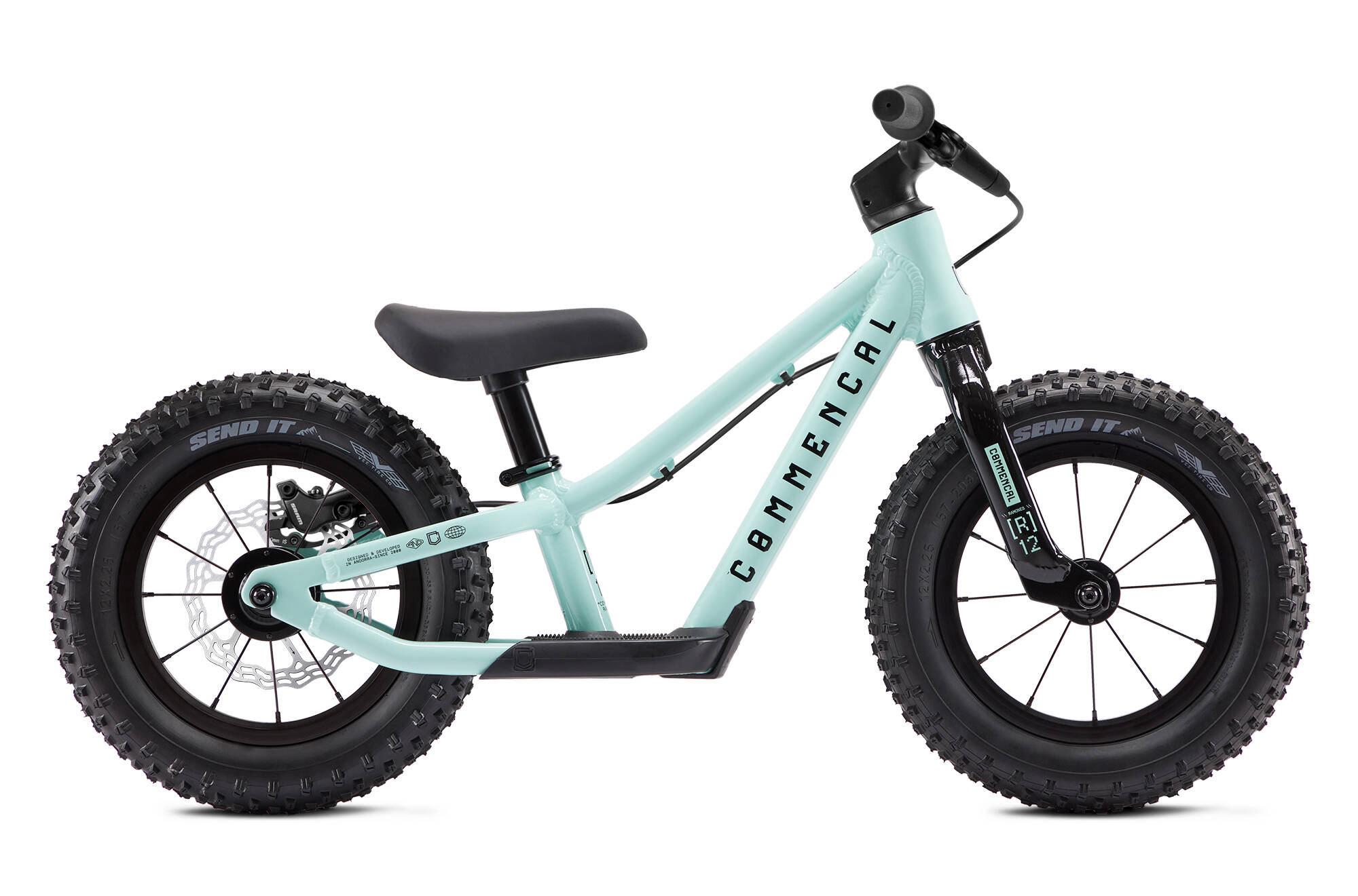 COMMENCAL RAMONES 12 PUSH BIKE GREEN 2026 + KIT DE FRENO TRASERO image number null