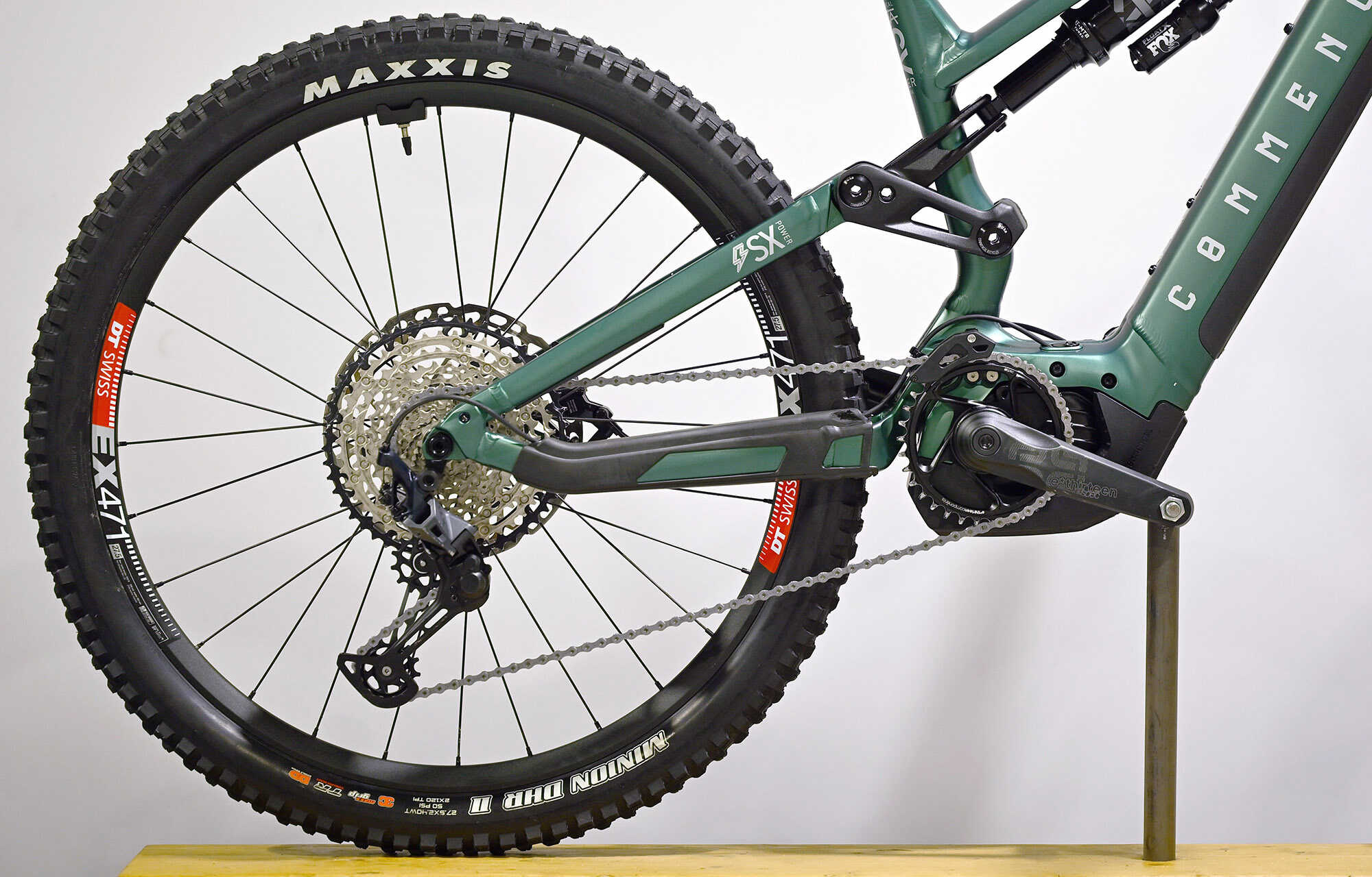COMMENCAL META POWER SX BOSCH ESSENTIAL METALLIC GREEN - M (23181802) 1235 km image large number 0