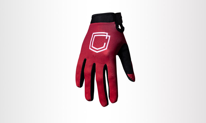 GANTS KIDS COMMENCAL RED VELCRO