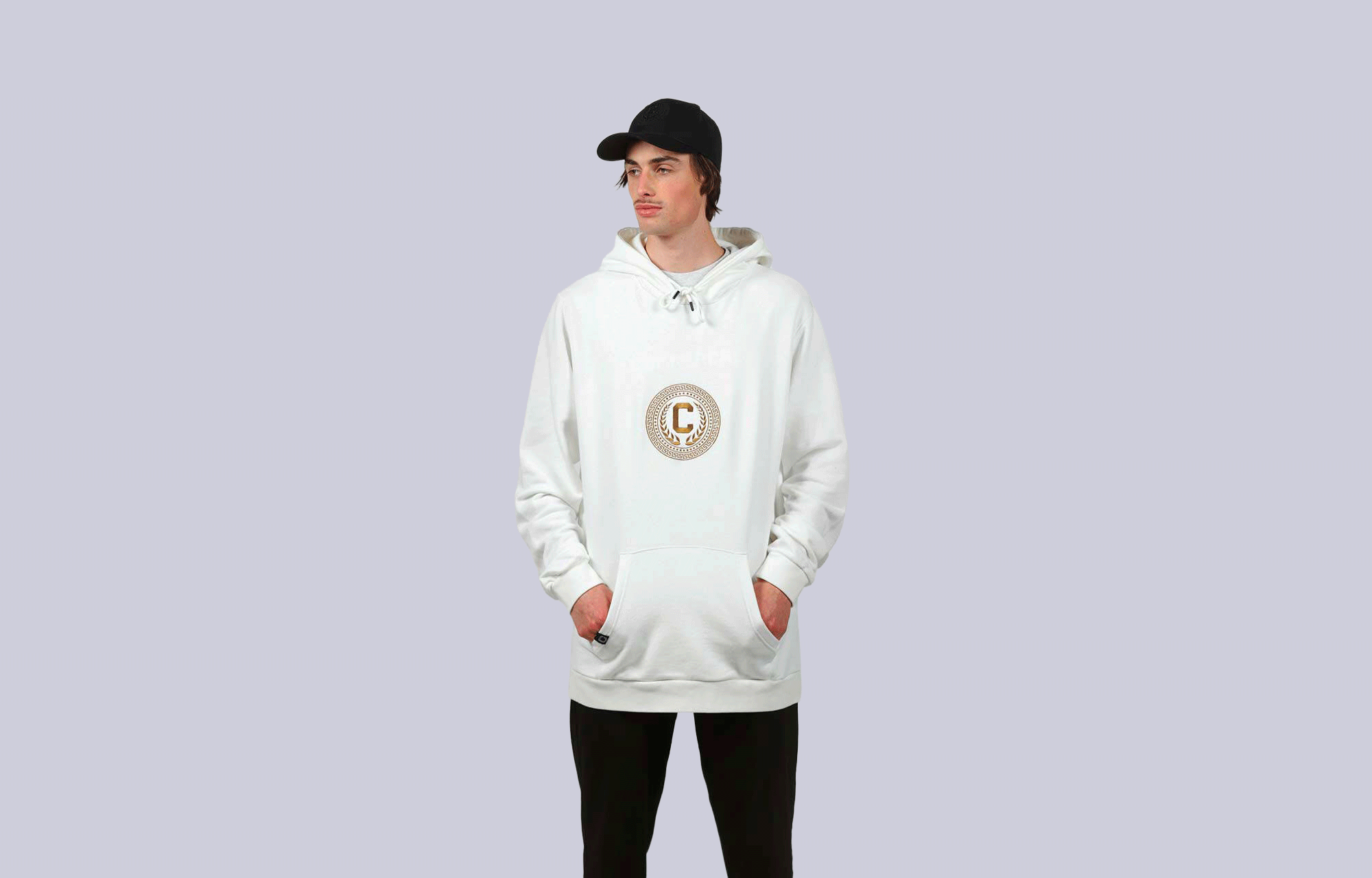 HOODIE COMMENCAL BLAZON OFF WHITE image cover number 0