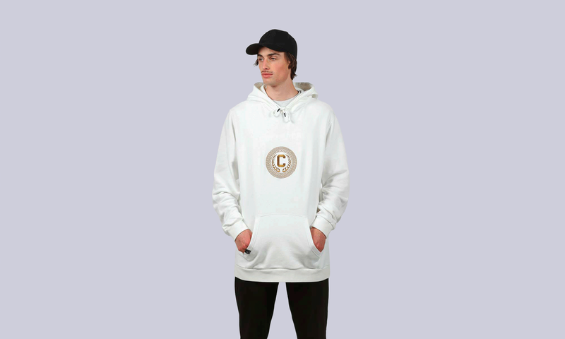 SUDADERA COMMENCAL BLAZON OFF WHITE