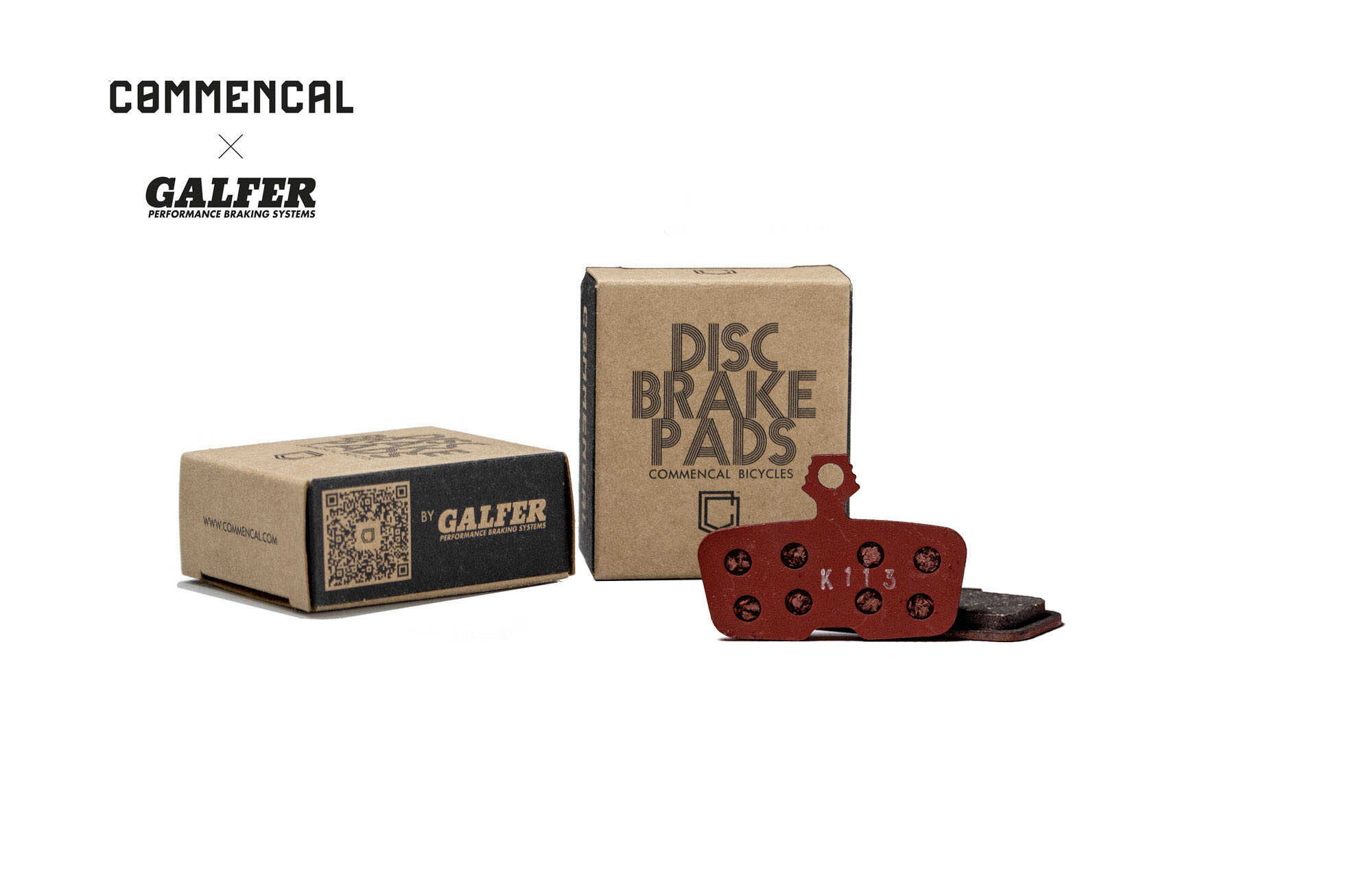 GALFER X COMMENCAL PRO BREMSBEL&Auml;GE - SRAM GUIDE RE / CODE image cover number 0