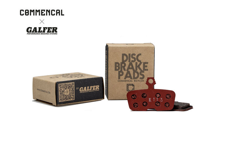 PLAQUETTES DE FREIN GALFER X COMMENCAL PRO -  SRAM GUIDE RE / CODE