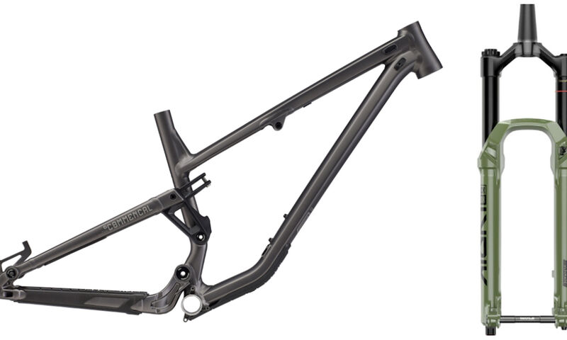 FRAME META TR V4 DARK SLATE + ROCKSHOX LYRIK ULT CHARGER 3 GREEN