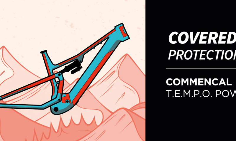 PROTECTION DE CADRE RIDEWRAP COVERED+ BRILLANT - TEMPO POWER