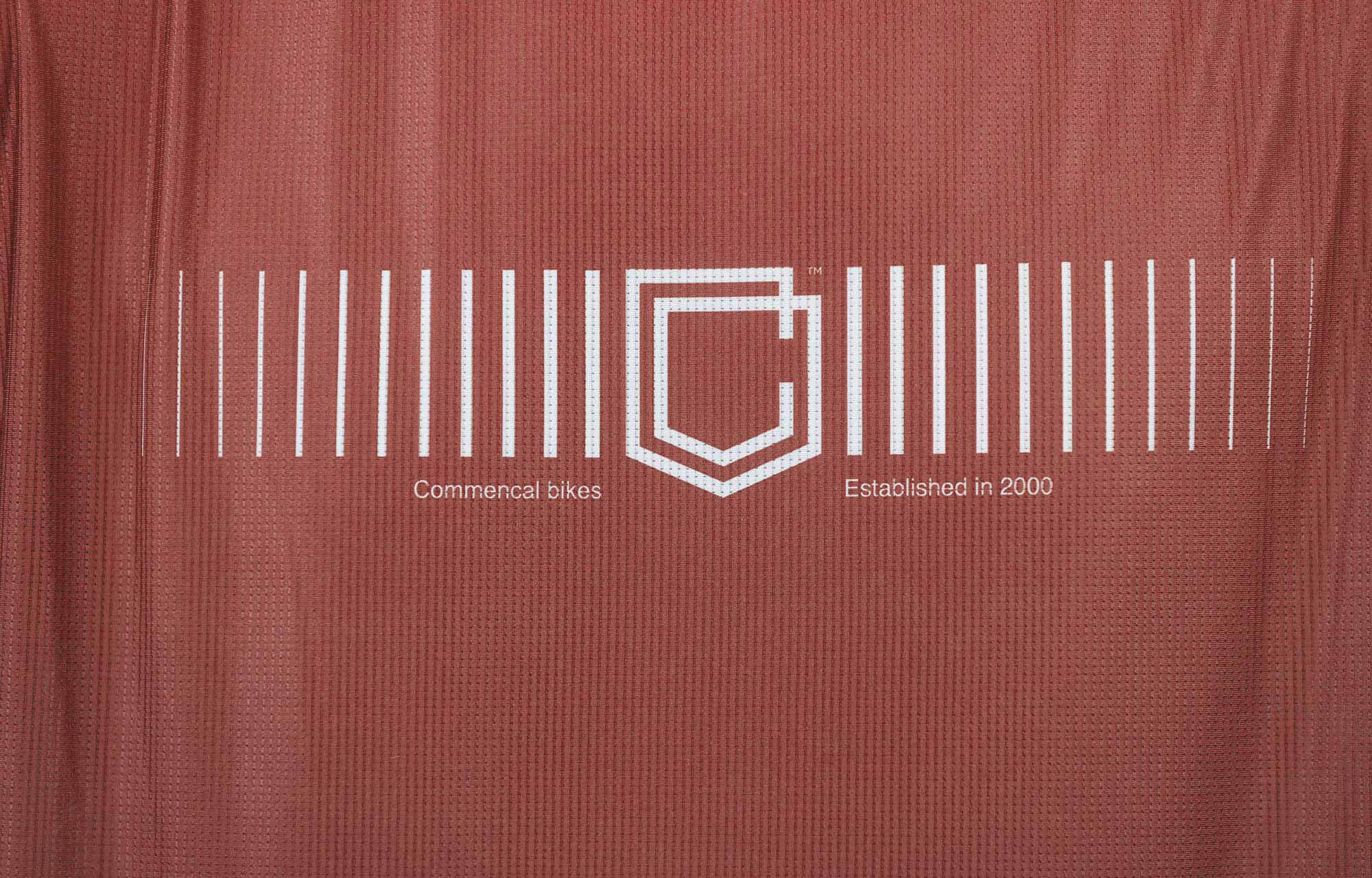 COMMENCAL KURZARM TRIKOT LIGHTECH CORPORATE RED DIRT image large number 1