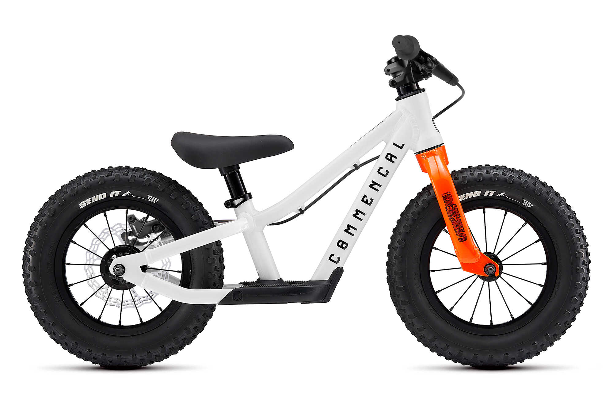 COMMENCAL RAMONES 12 PUSH BIKE PURE WHITE + KIT DE FRENO TRASERO 2025 image number null
