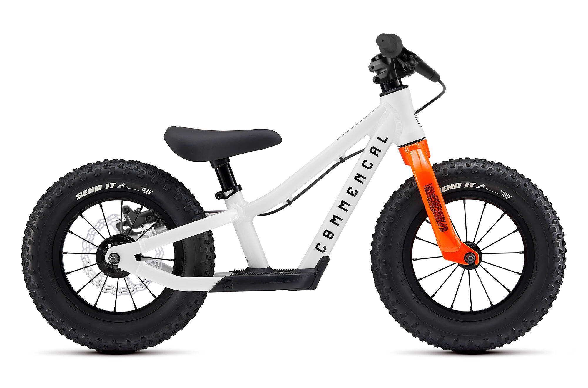 COMMENCAL RAMONES 12 PUSH BIKE PURE WHITE + KIT DE FRENO TRASERO 2025 image number null