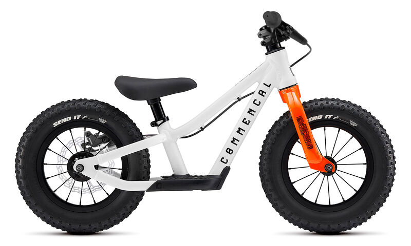 COMMENCAL RAMONES 12 PUSH BIKE PURE WHITE + HINTERRAD BREMSEN-SET