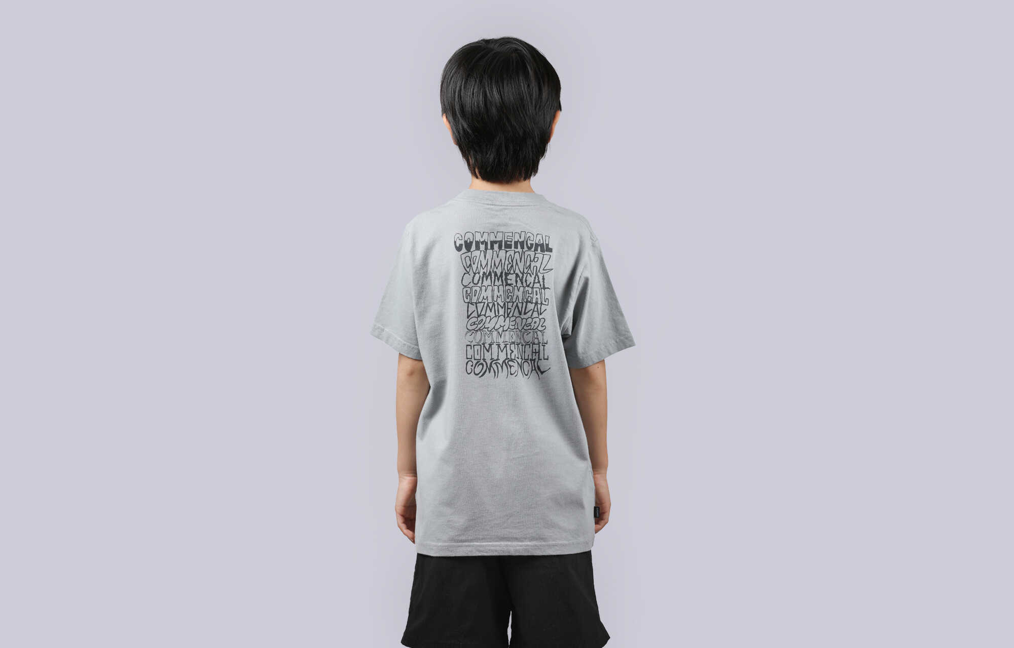 COMMENCAL KIDS REGULAR FIT LOGORAMA T-SHIRT GREY image cover number 0