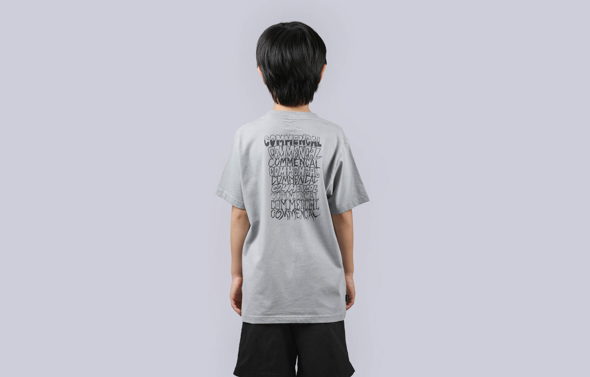 COMMENCAL KIDS REGULAR FIT LOGORAMA T-SHIRT GREY image cover number 0