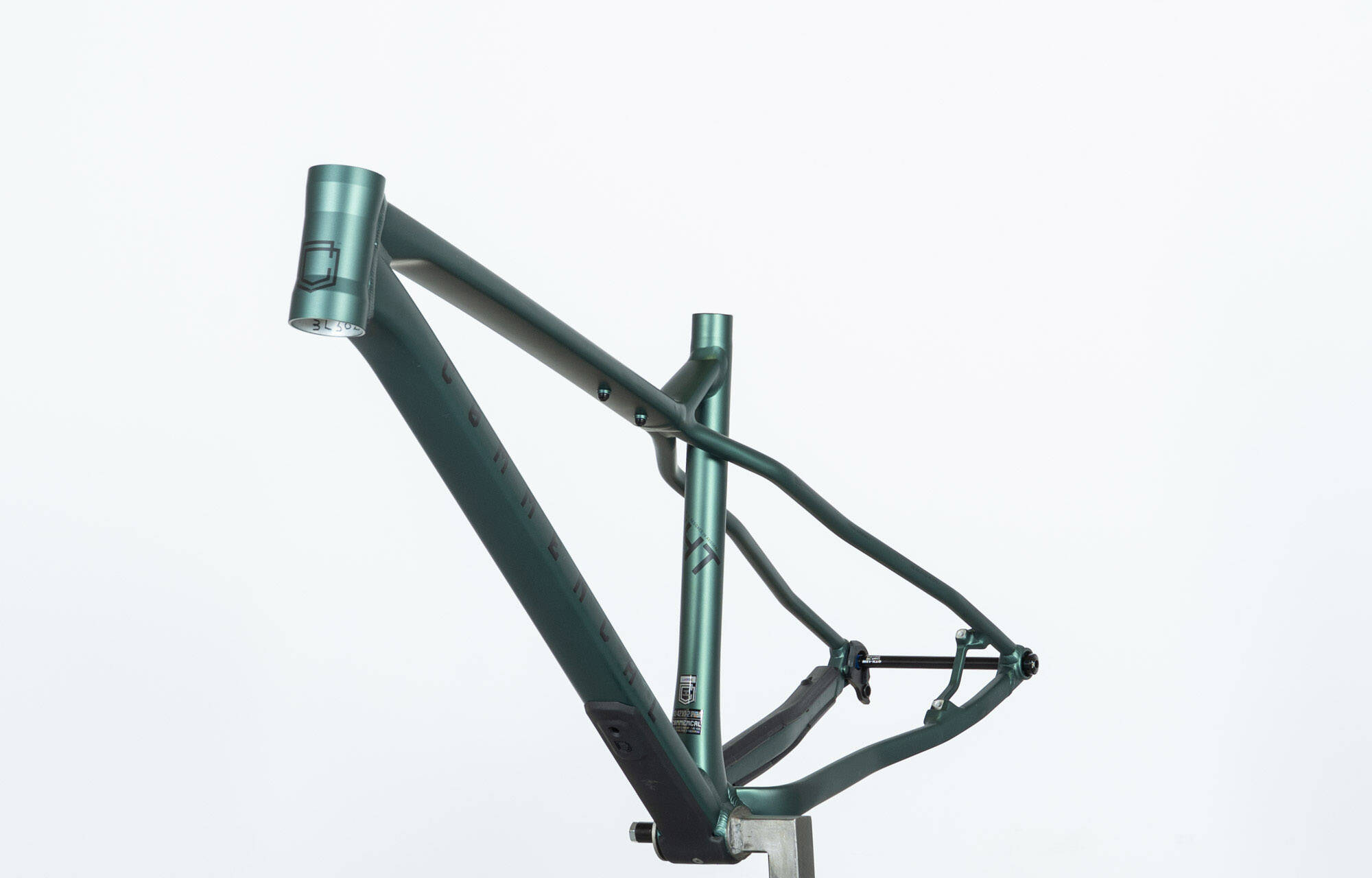 FRAME COMMENCAL META HT V3 METALLIC GREEN - L (23221003) image large number 4