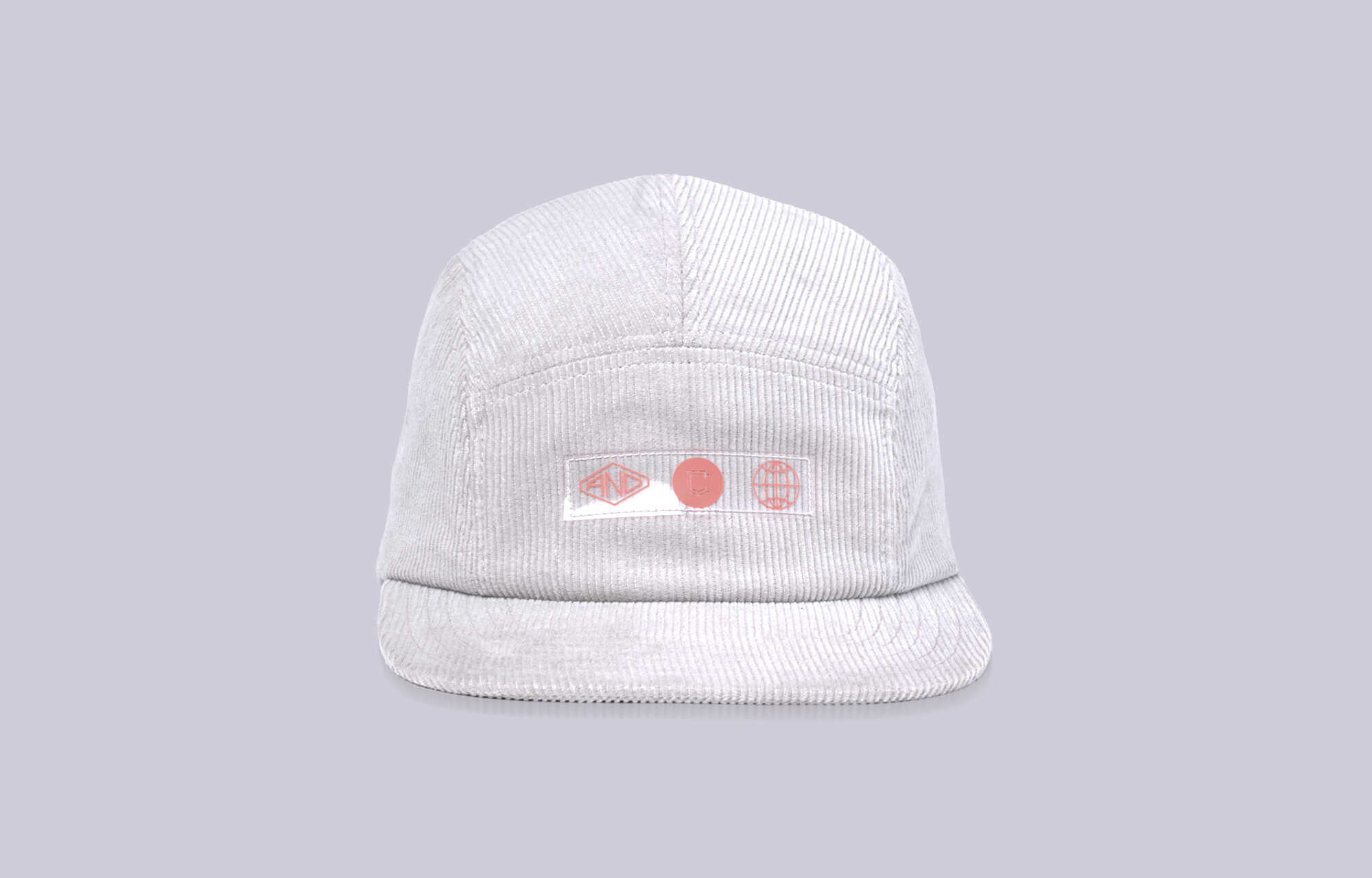 CASQUETTE COMMENCAL 5 PANEL VELVET BEIGE image large number 2