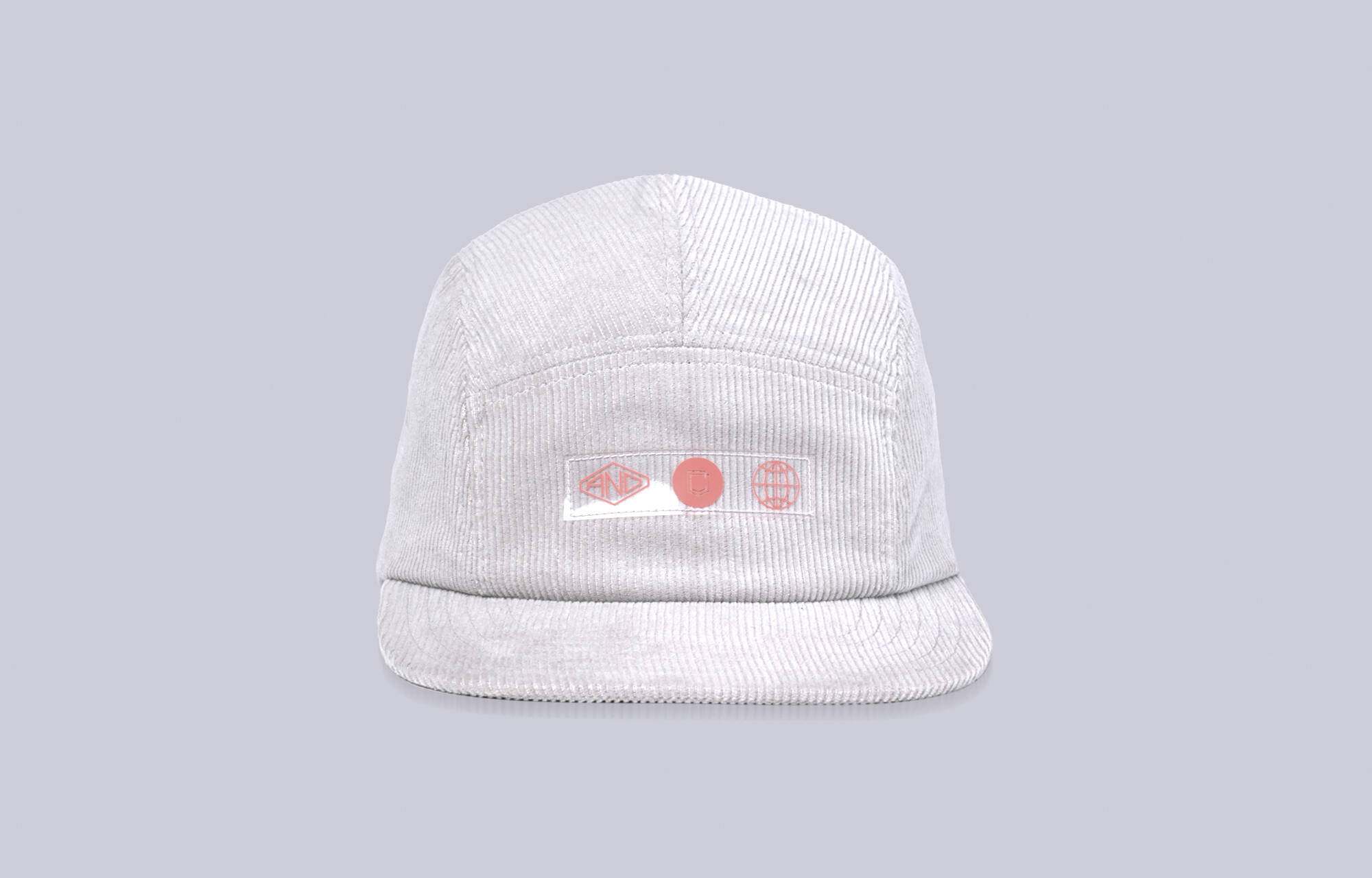 GORRA COMMENCAL 5 PANEL VELVET BEIGE image large number 2