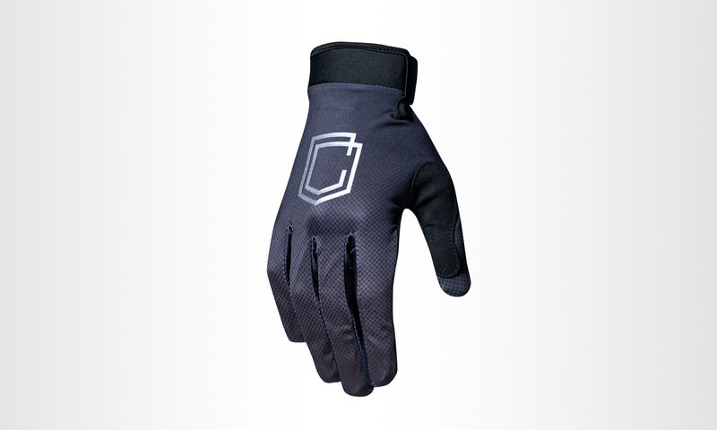 GUANTES COMMENCAL CON VELCRO BLACK PARA NIÑO