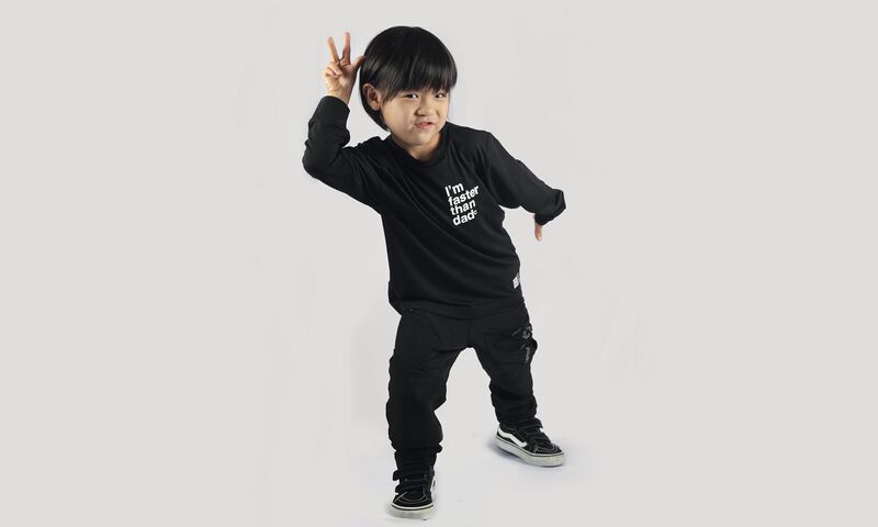 COMMENCAL KIDS LONG SLEEVE TECH TEE EAT MY DUST