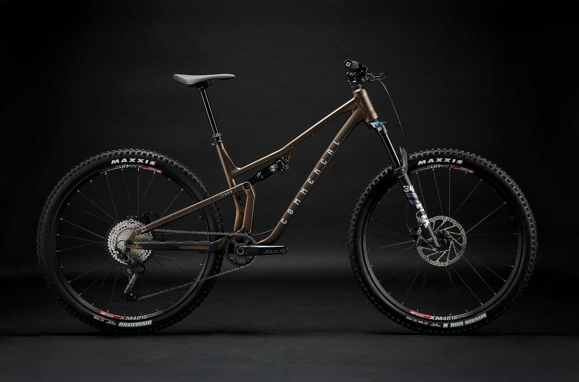 COMMENCAL T.E.M.P.O. ESSENTIAL FROZEN BROWN image large number 0