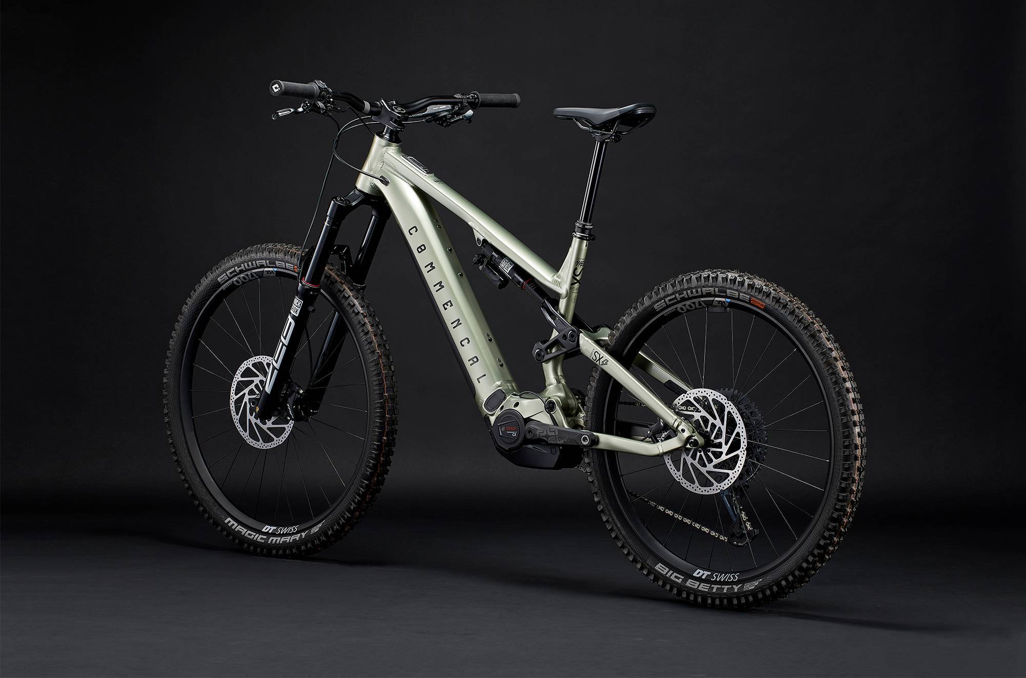 COMMENCAL META POWER SX BOSCH RACE 70&acute;S GREEN image large number 2