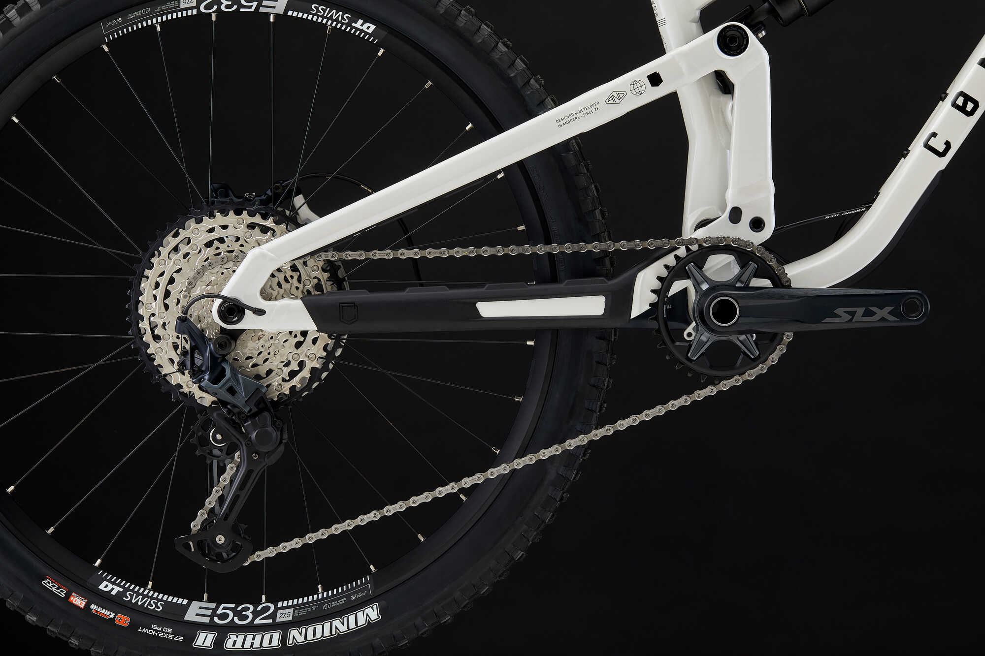 COMMENCAL META SX V5 ESSENTIAL CLEAR SILVER image large number 5