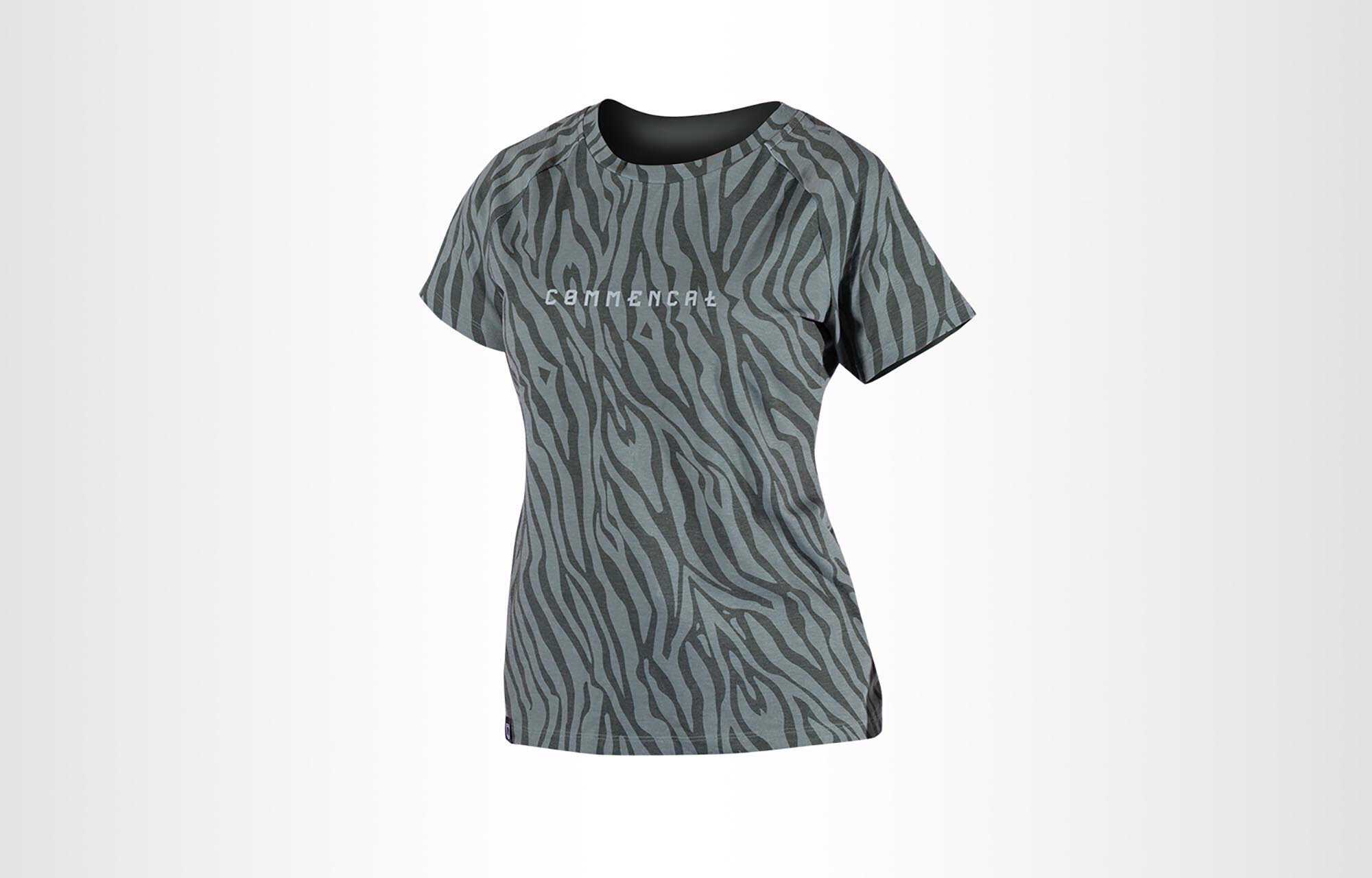 MAILLOT COMMENCAL SOFTECH WOMEN MANCHES COURTES GREEN image cover number 0