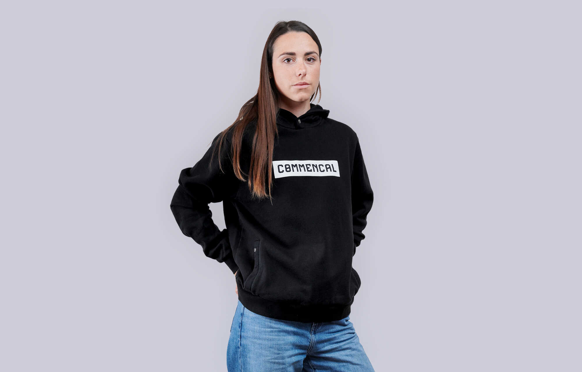 COMMENCAL CORPORATE HOODIE BLACK image large number 1