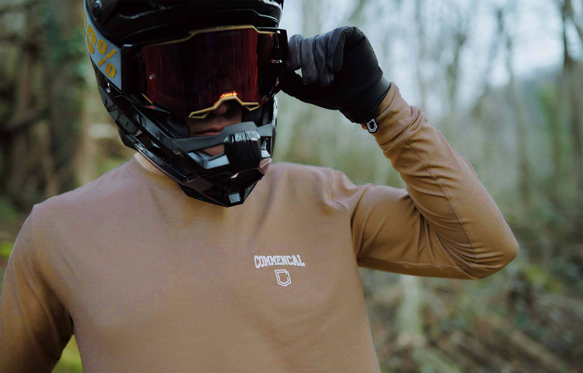 MAGLIA COMMENCAL SOFTECH MANICHE LUNGHE UTAH DIRT image large number 3